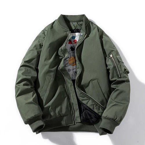 Hooded Bomber Pilot Jacket