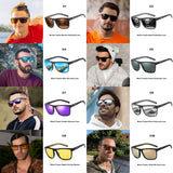 ZENOTTIC Polarized Square Sunglasses for Women & Men
