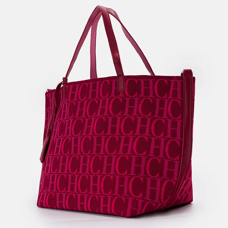 CH Ladies Brand Fashion Alphabet Print Large Capacity Handbag 2026 New Style Elegant Casual Travel High Quality Hand