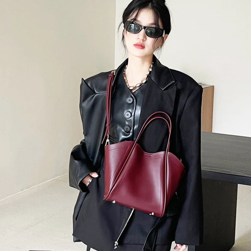 2025 Women's Large Capacity Handbag Wing Design Handheld Tote Daily Use And Commuting Single Shoulder Crossbody Bag for Ladies