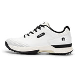 FitVille Wide Men's Golf Shoes Non-Slip Wear-Resistant Comfortable Pickleball Sports Shoes Suitable for Swollen Feet Relieve Toe