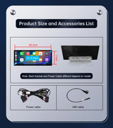 Road Top 12.3" Touchscreen Display for Audi A3 2014–2019 LHD