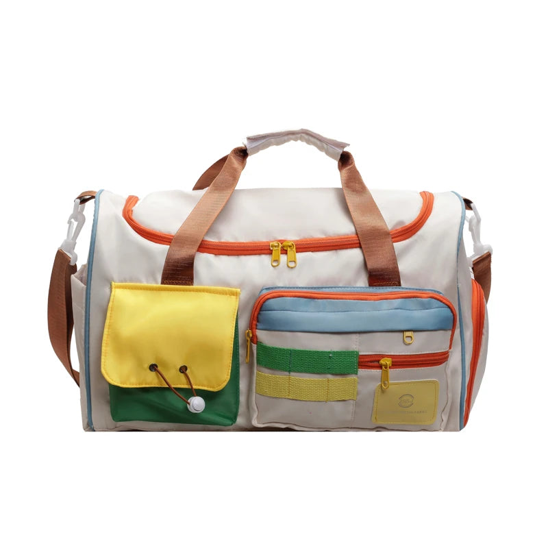 Travel BagDuffel Bag Cosmetics Bag Professional Fitness Bag Yoga Swimming Training Backpack Suitable for Men and Women