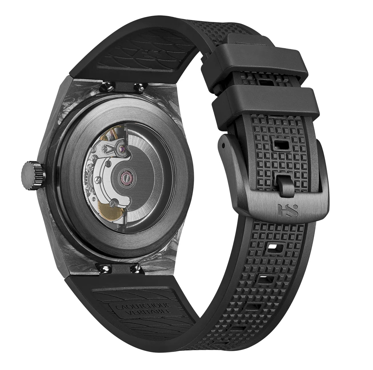 2024 New 40mm Carbon Automatic Watch Luxury 100m Waterproof Diver Watches PT5000 Diver Men Watch
