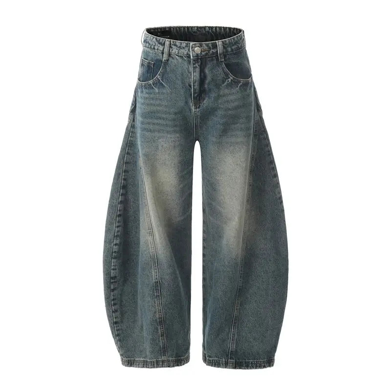 Men’s Wide Leg Jeans – Loose Fit Denim