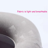 New Pattern Inflatable Travel Pillow Portable Chin Support Neck Pillow for Airplane Car Bus Train Office Nap Rest Support Pillow
