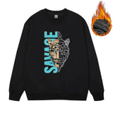 Men's Plus Size Fleece Sweatshirt XL–7XL