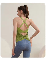 Trendy Two-Piece Yoga Set | High-Impact Sports Bra & Performance Leggings