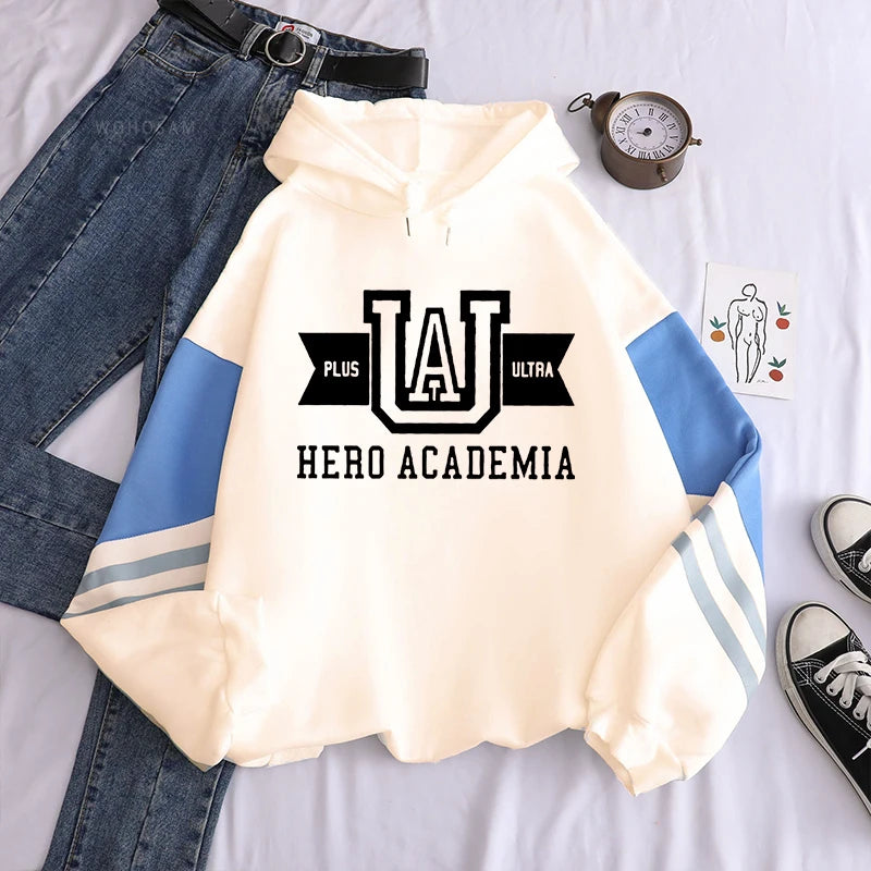 My Hero Academia UA Logo Relaxed Pullover Hoodie