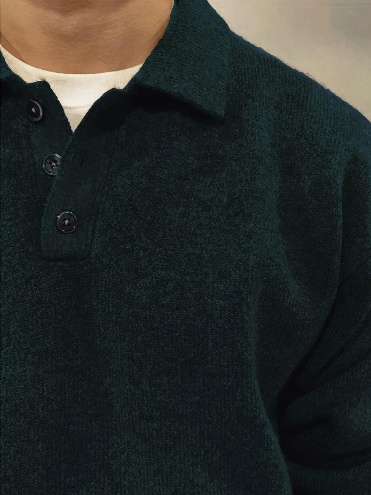 Men’s Geometric Knit Pullover Sweater