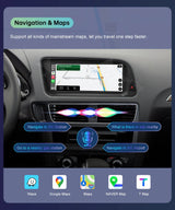 Audi Q5 2009–2017 CarPlay & Android Auto Touchscreen