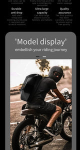 LED Hiking Backpack For Men Hard Shell LED Motorcycle Cycling Helmet Backpack woman Business Travel Waterproof Laptop Backpack