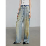 TOYOUTH Women Denim Jean 2025 Spring New Long Pants 8518053