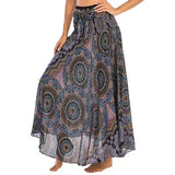 Boho Maxi Skirt – Flowy Ankle-Length Summer Skirt for Women