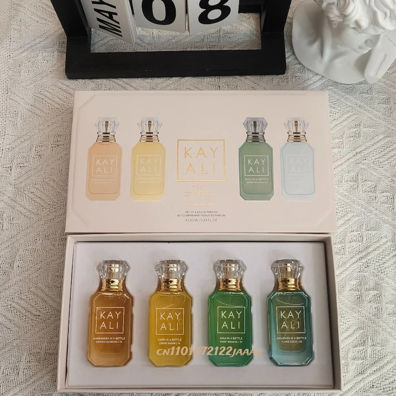 KAYALI 4×10ml Unisex Perfume Discovery Set