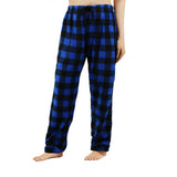 Women's Plaid Fleece Pajama Pants