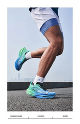 Xtep One Piece Model 2.0/1.0 Men Running Shoes  Autumn Comfortable Stability Cushion Rebound Racing Sneakers 876319110073