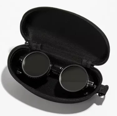 Unisex Retro Polarized Sunglasses – ND9 Rotating Filter