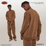 Men's 350gsm Fleece Crewneck Sweatshirt