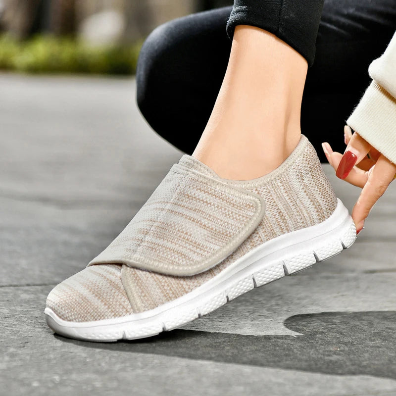 Wide-Fit Orthopedic Comfort Flats for Women