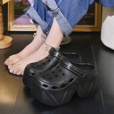 Women’s 9CM High-Platform Garden Clogs