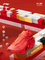Li-Ning Unisex SHADOW 3 Running Shoes BOOM JIANG Cushion Comfort Sports Shoes LiNing Wearable Anti-Slippery Sneakers ARRV001