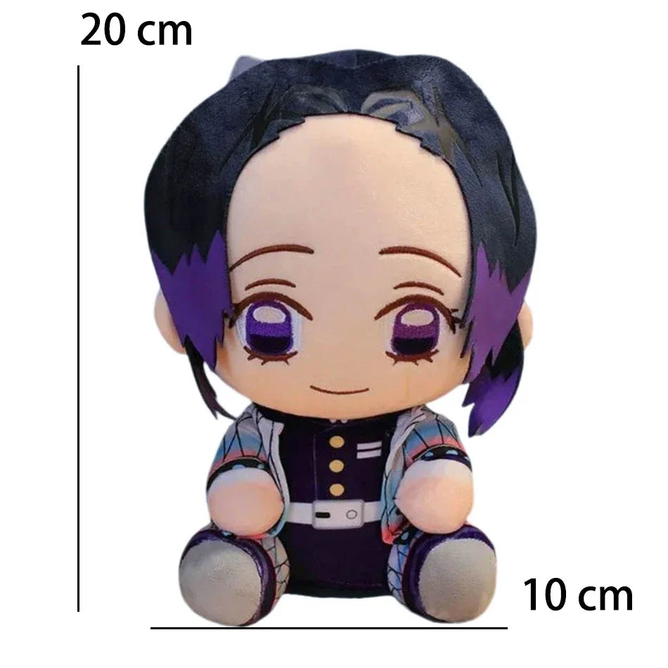 20cm Hot Japan Demon Slayer Plush Dolls Lovely Anime Kimetsu No Yaiba Kamado Tanjirou Nezuko Zenitsu Kyoujurou Toys Kids Gifts