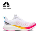 CIERSES  Full Palm Marathon Racing Track and Field Training High Wear   High Rebound Propulsion Fabric Running Shoes 2438-4