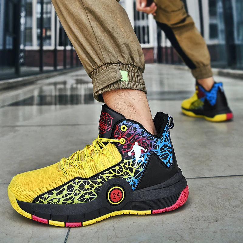 Pro Performance High-Top Basketball Sneakers