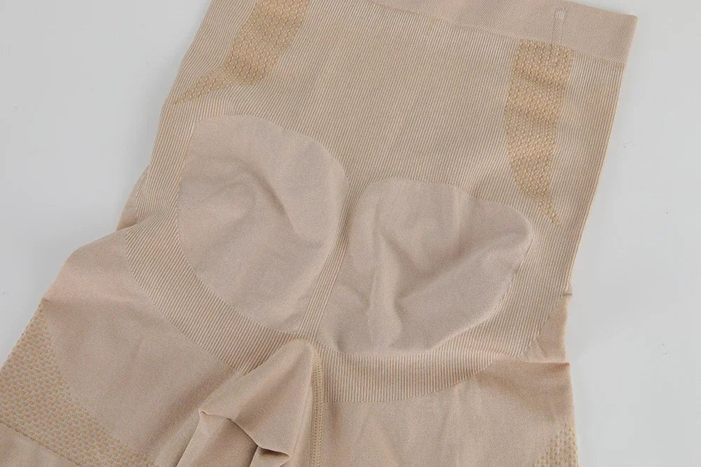 High-Waist Tummy Control Shaping Shorts