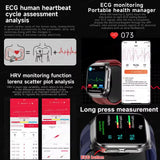 2026 New Upgrade AI Diagnostic  Airbag  Precise Blood Pressure Health SmartWatch Uric Acid ECG Blood lipids Smartwatch Men Women
