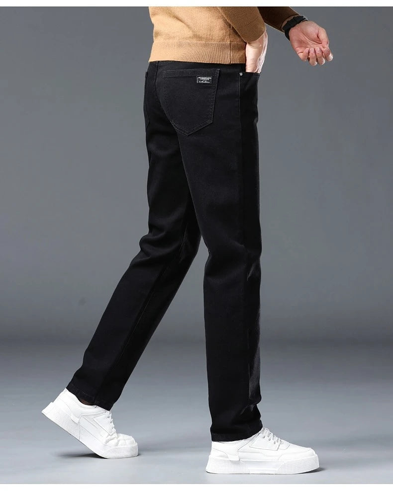 Men's Stretch Straight-Leg Jeans