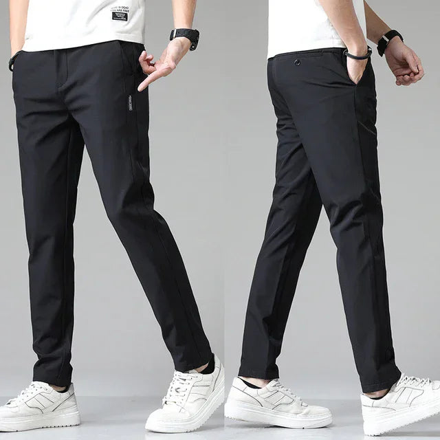 Men's Lightweight Stretch Slim-Fit Pants