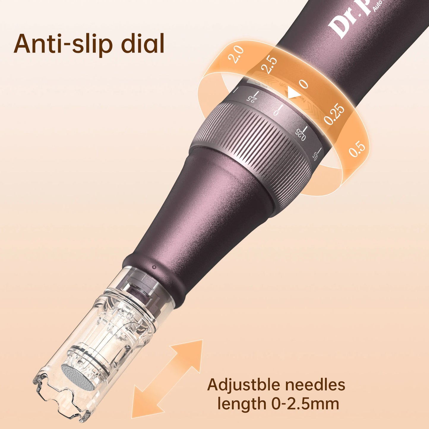 Dr pen Ultima A10 With 12 pcs Cartridge Wireless Derma Pen Skin Care Kit Microneedle Beauty Machine Needle Length 0.25 mm