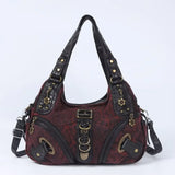 Angel Kiss Women Handbags Leopard Bag Top-handle Handbag Fashion Satchel Dumpling Pack Shoulder Bag Tote Bag Hobos Large Purse