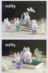 New Kawaii Miffy Storage Rack Doll Ornament Storage Rack Series Model Figures Toy Doll