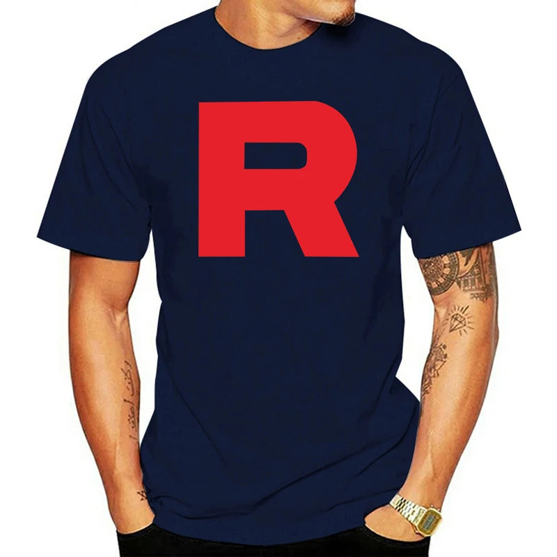 Men's Team Rocket Graphic Cotton T-Shirt