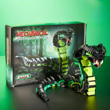 2025 Mechanical Snake Building Blocks Sets 689Pcs STEM Technological Cobra Animals Model Bricks Toys for Kids Childrens Toys MOC