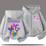 Demon Hunters Kids' Hooded Zip Jacket