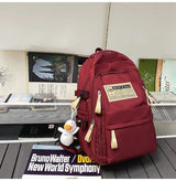 Fashion Big Student School Backpack Rucksack Girls Boys School Bag High Capacity Women Backpack Female Leisure Travel Mochila