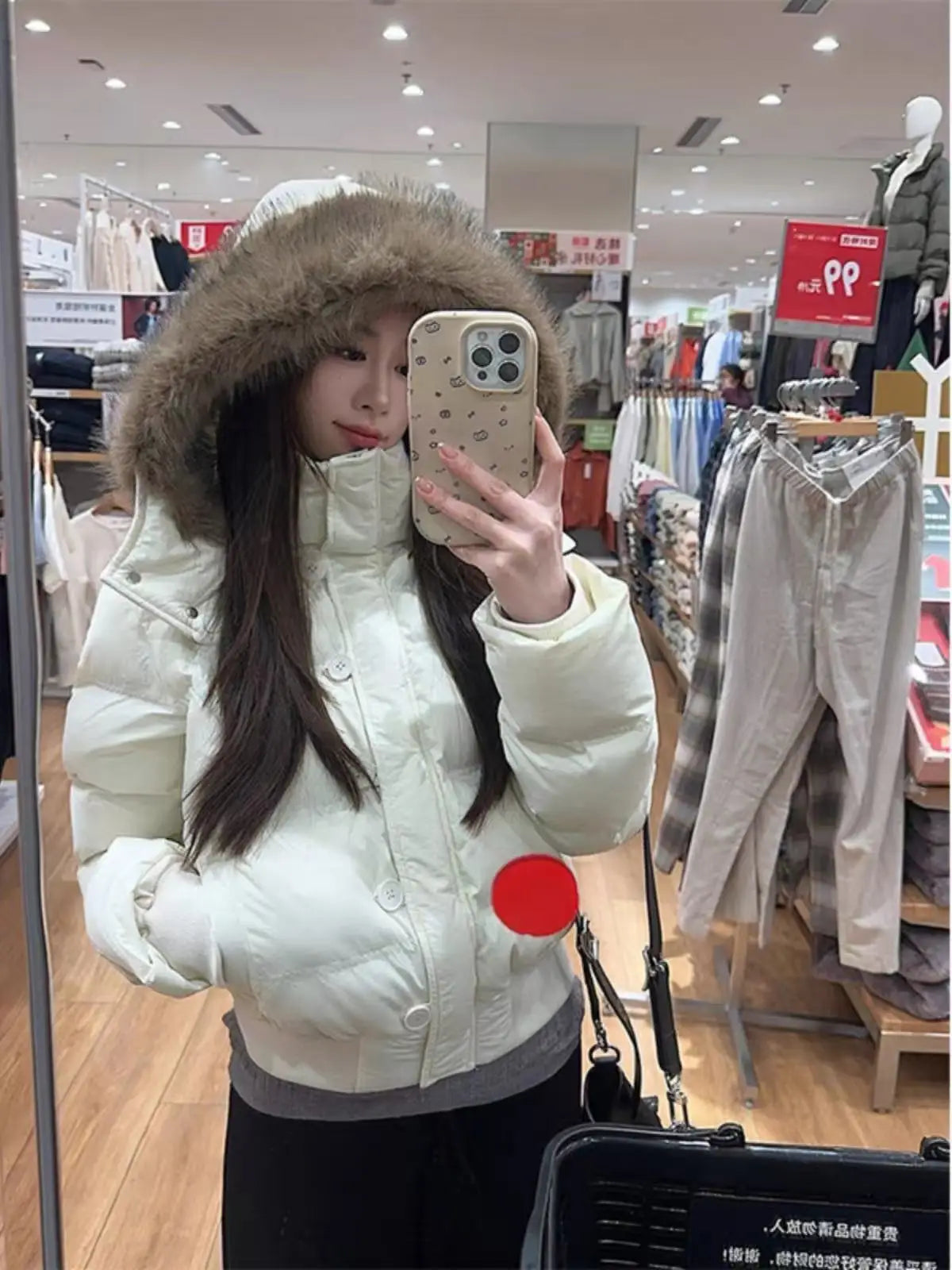 Winter Hooded Puffer Jacket