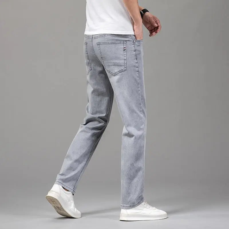 Men's Straight-Leg Stretch Jeans