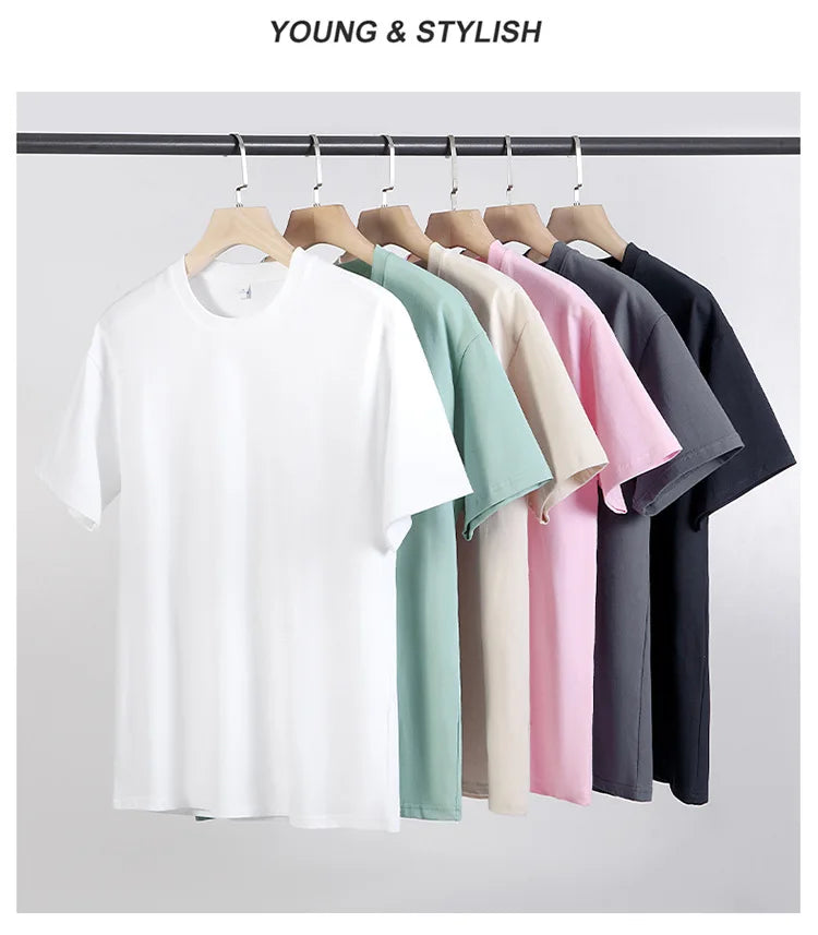 Men's Oversized Cotton Short Sleeve T-Shirt