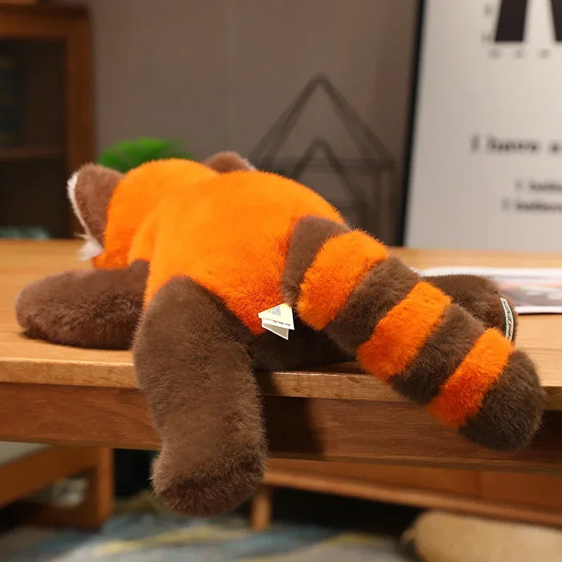 Plush Animal Cuddle Pillow – Raccoon, Fox & Red Panda