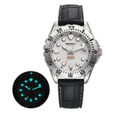 BERNY 20ATM Automatic Diver Watch for Men MIYOTA 8215 Top Accuracy 316L Steel Supper Luminous Sapphire AR Men's Diving Watches
