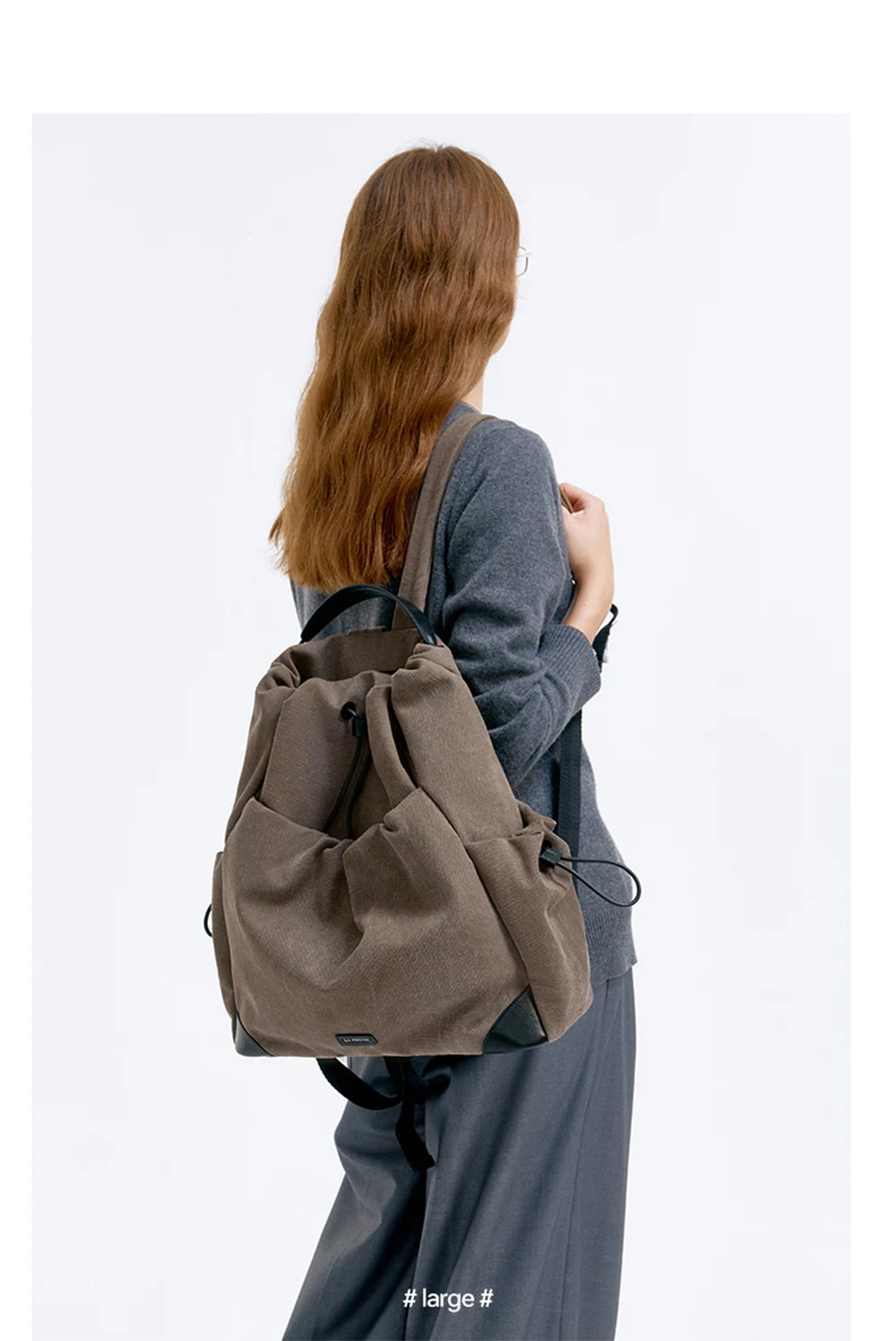 LA FESTIN Original Brand Backpack 2025 New Travel Bags for Woman Casual Tote Bags Large Capacity School Bag Shoulder Bag