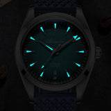 ADDIESDIVE Japan 8215 Men's Watch Bubble Mirror Glass Dress Automatic Mechanical Watch Super Luminous Luxury New Watches For Men