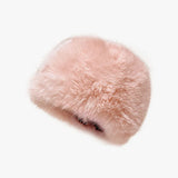 Soft Faux Fur Bucket Hat Women Winter Faux Fur Hat Luxury Fluffy Plush Russian Style Hat Personality Fishermen Hat шапка женс