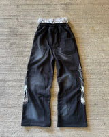 Retro Gothic Y2K Hip Hop Sweatpants