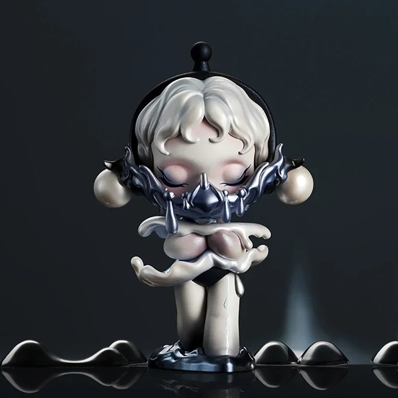 POP MART SKULLPANDA The Sound Series Blind Box Toys Kawaii Anime Blind Box Action Figure Surprise Mystery Box Dolls Girls Gift